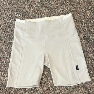 Athleta Alyson Felix Women's Cream Shorts